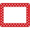 Barker Creek Red & White Dots Name Tags/Self-Adhesive Labels, 45/Pack 1502 - alternate 1